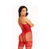 Malla Cuerpo Completo de Corazones Roja - Imagen 2
