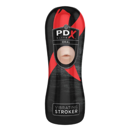 Masturbador Boca con Bala Vibradora PDX Elite