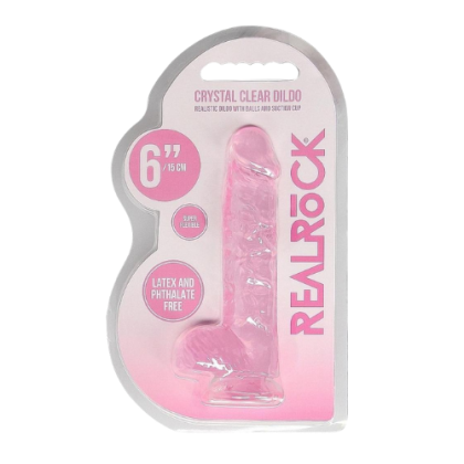 Dildo Realrock Rosado 15cms