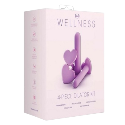 Dilatador Vaginal Kit 4 Piezas Wellness