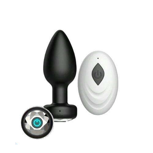 Plug Anal con Vibración y Control Remoto