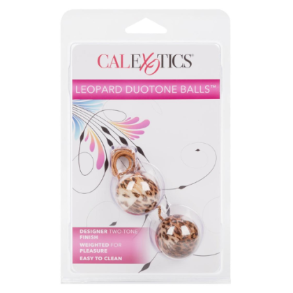 Bolas de Kegel The Leopard Duotone Animal Print Calexotics