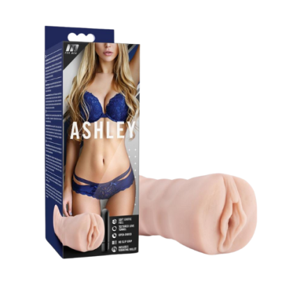 Masturbador Vagina con Bala Vibradora Ashley