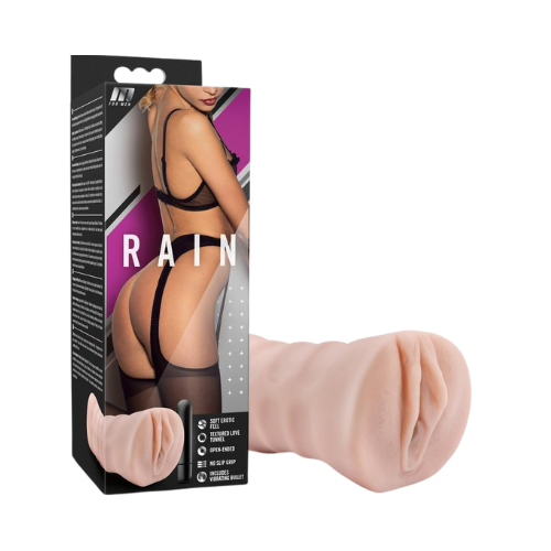 Masturbador Vagina con Bala Vibradora Rain