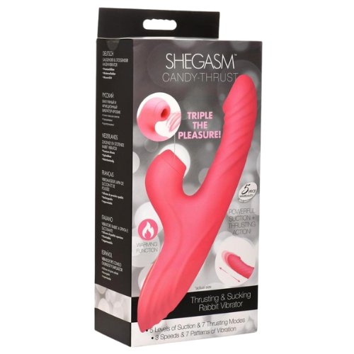 Rabbit Recargable Succionador y Vibrador
