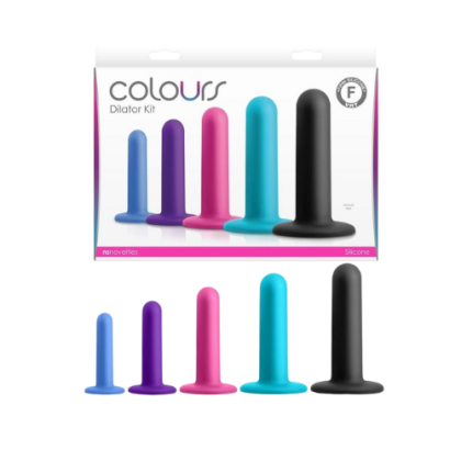 Kit Dilatador Anal de 5 Piezas Multicolor