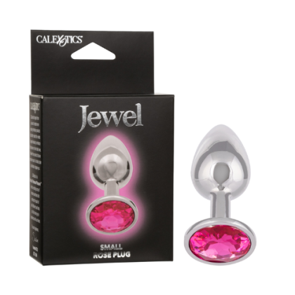Plug Anal Tipo Joya Círculo Rosado Pequeño Jewel Calexotics