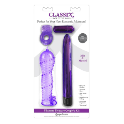 Kit de Funda Classix 4 Piezas Morado