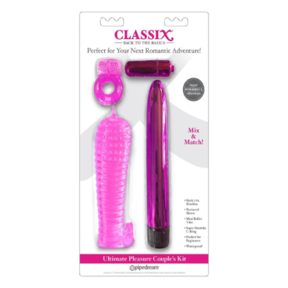 Kit de Funda Classix 4 Piezas Rosado