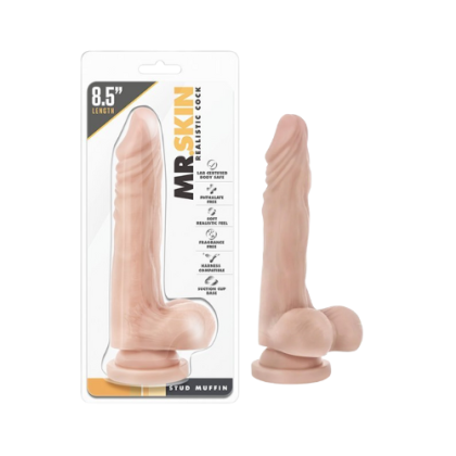 Dildo Dr Skin Stud Muffin 20 cm