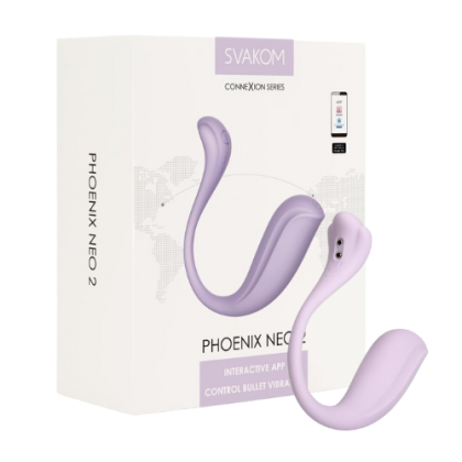 Óvulo Vibrador Controlado por App Svakom Phoenix Neo 2 Lavanda