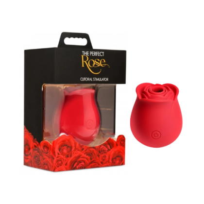 Rosa Succionadora Para Clítoris Recargable