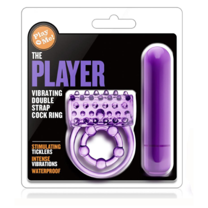Anillo Vibrador con Retenedor de testículos The Player