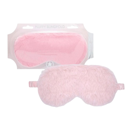 Antifaz Peludito Rosado Ouch!