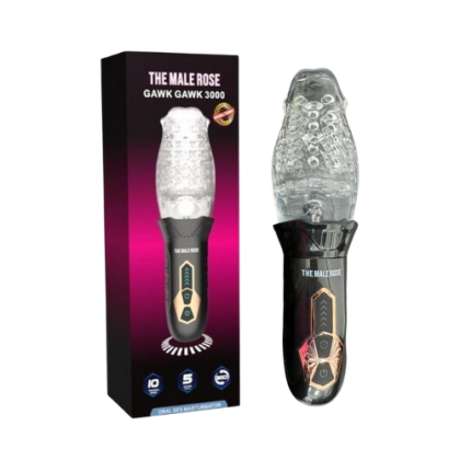 Masturbador Recargable The Male Rose Rotativo