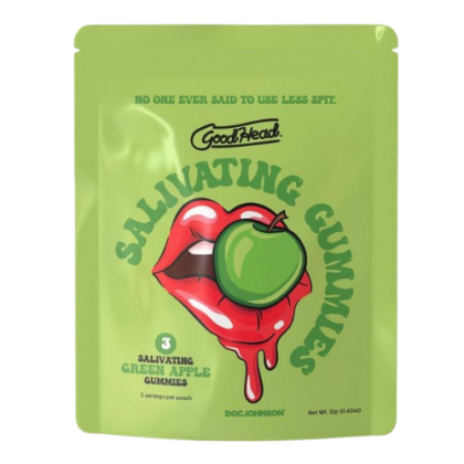 Gomitas Para Salivar Manzana Verde