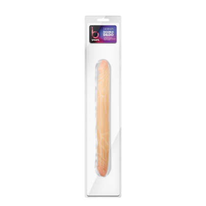 Dildo Doble Byours Posable-Vainilla