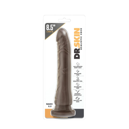 Dildo Dr. Skin Chocolate 21cm