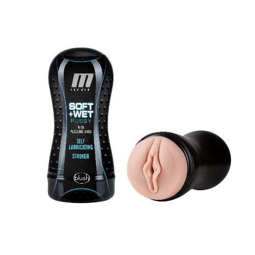 Masturbador Auto Lubricado M For Men Soft & Wet Vagina Vainilla